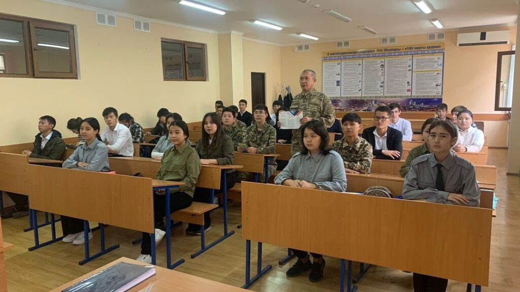 Инновациялық-технологиялық колледжінде Антитерроризм бойынша оқытушылар мен студенттер арасында іс-шара өткізілді.