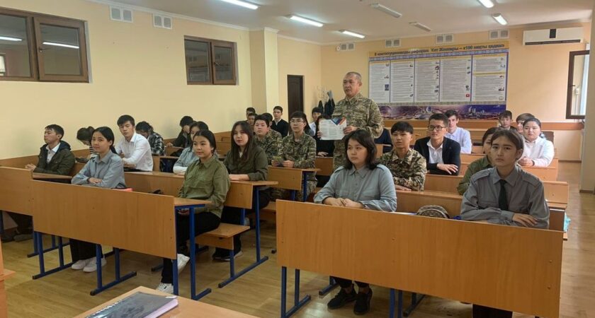 Инновациялық-технологиялық колледжінде Антитерроризм бойынша оқытушылар мен студенттер арасында іс-шара өткізілді.